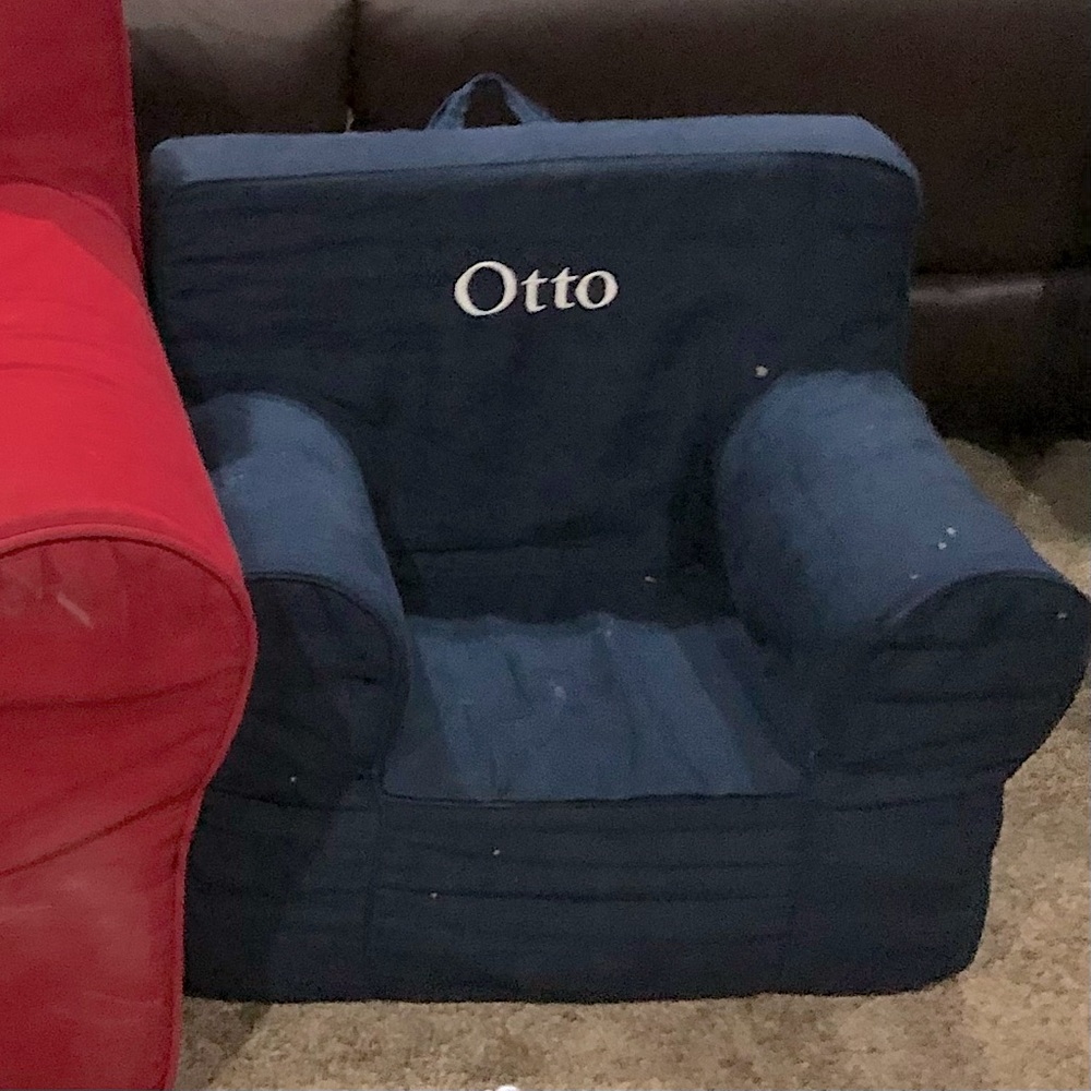 PBK My first Anywhere Chair slipcover ONLY - embroidered Otto
